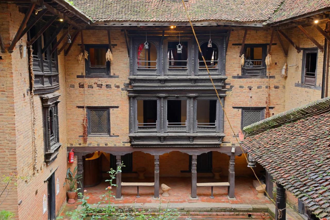 Newa Chen Historic House Unesco Lalitpur Eksteriør billede