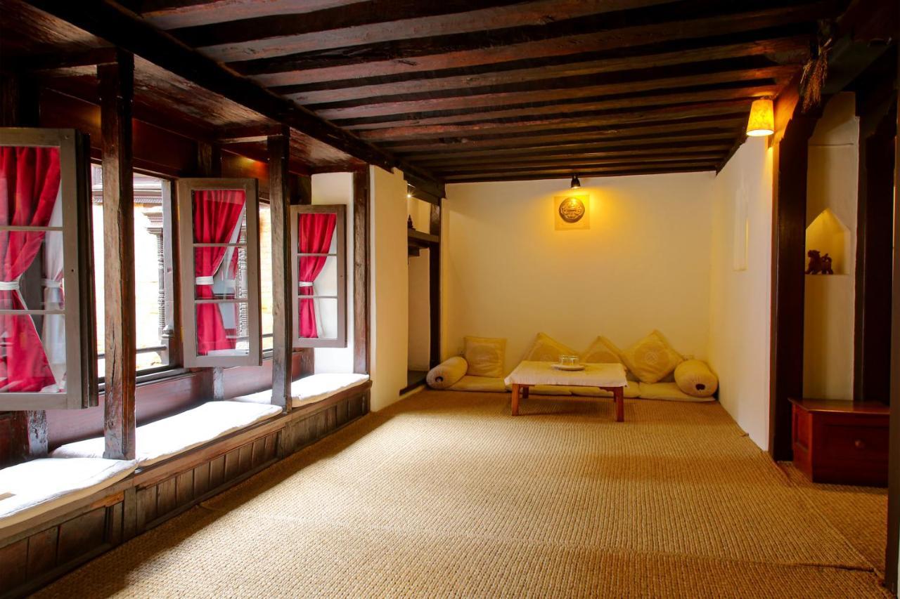 Newa Chen Historic House Unesco Lalitpur Eksteriør billede