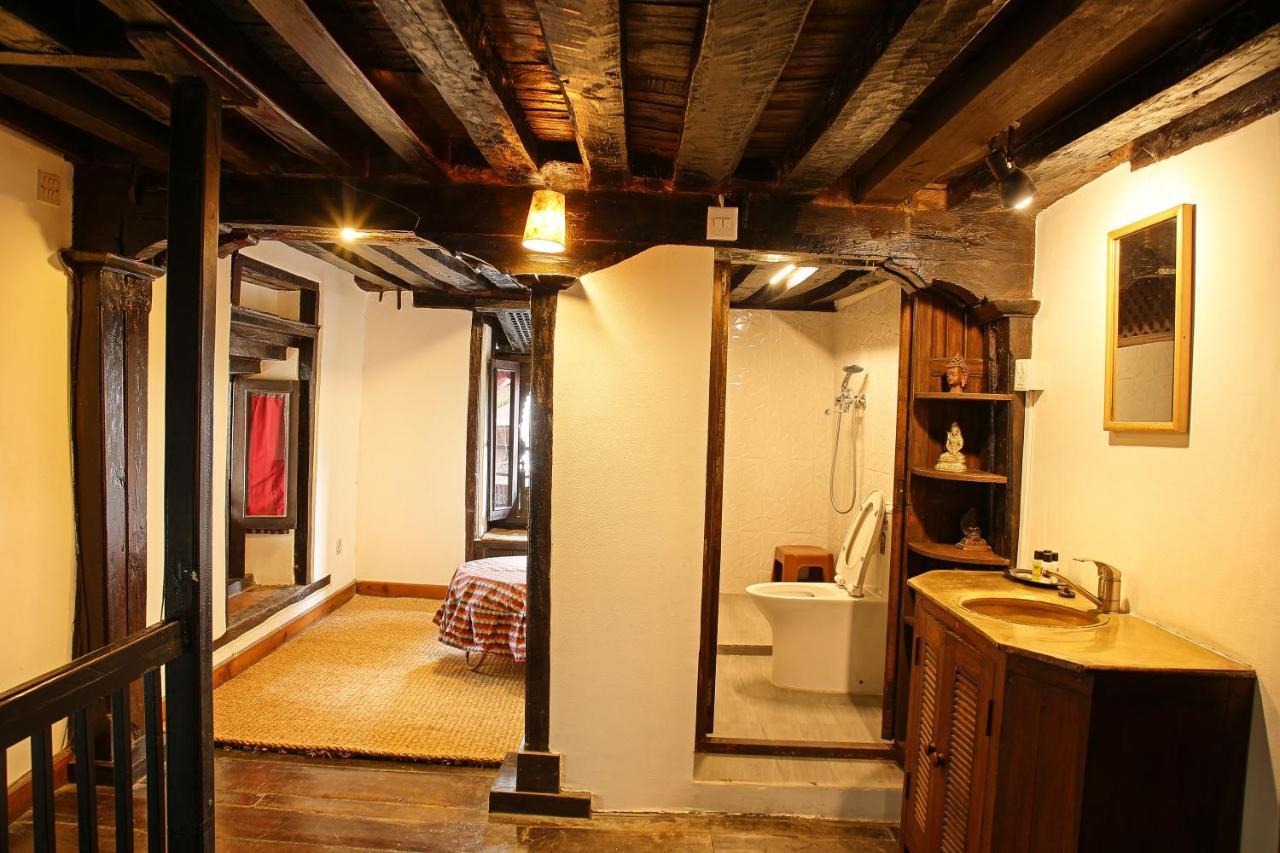 Newa Chen Historic House Unesco Lalitpur Eksteriør billede