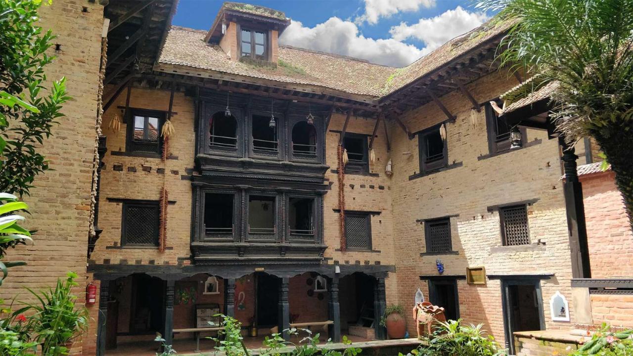 Newa Chen Historic House Unesco Lalitpur Eksteriør billede