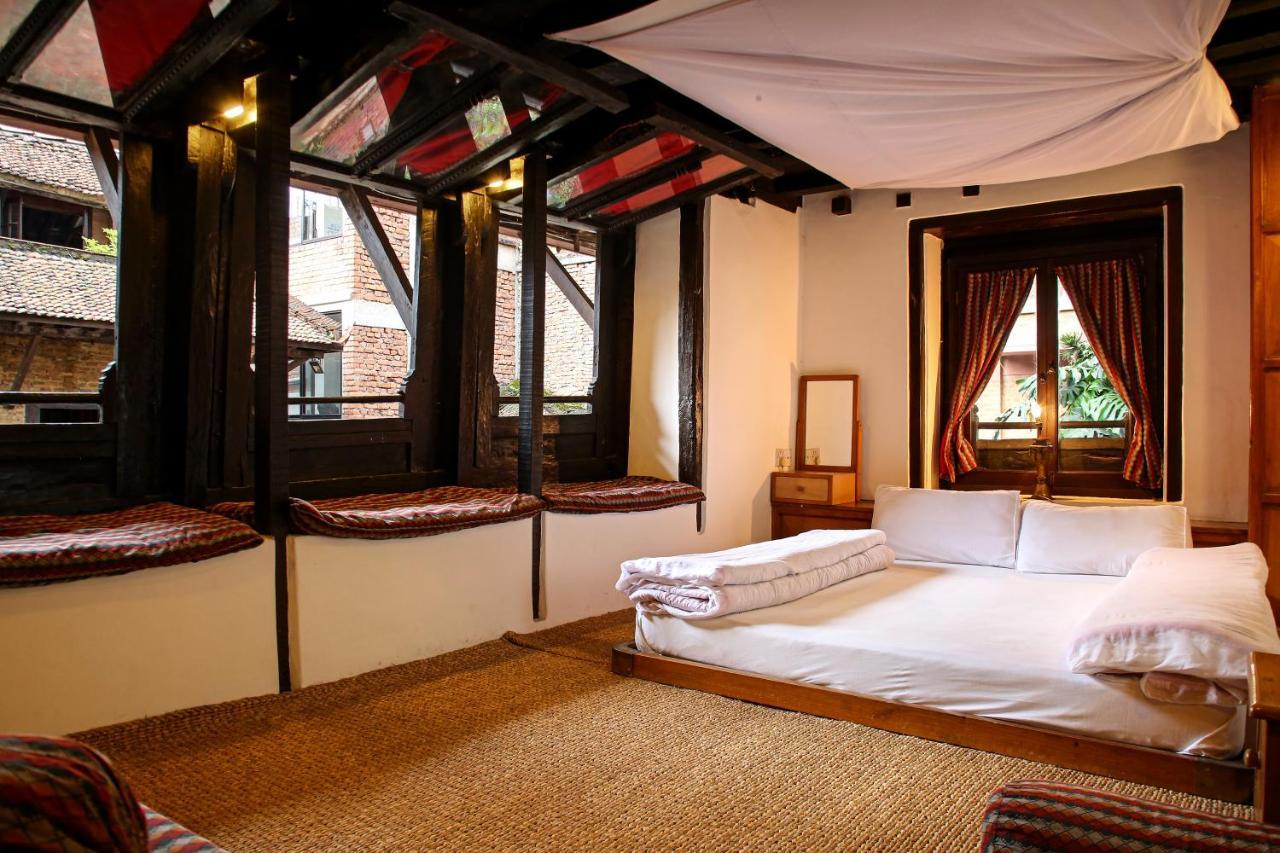 Newa Chen Historic House Unesco Lalitpur Eksteriør billede