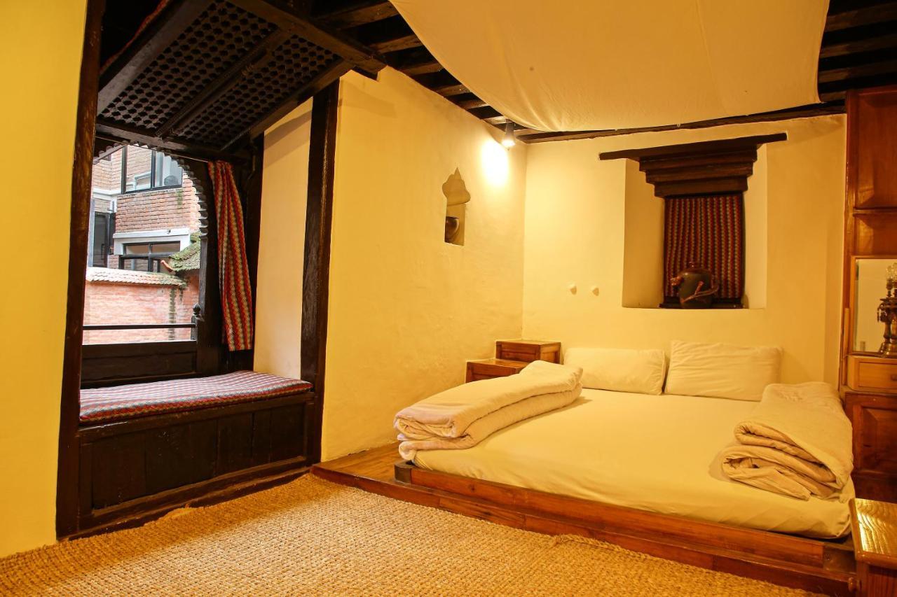 Newa Chen Historic House Unesco Lalitpur Eksteriør billede