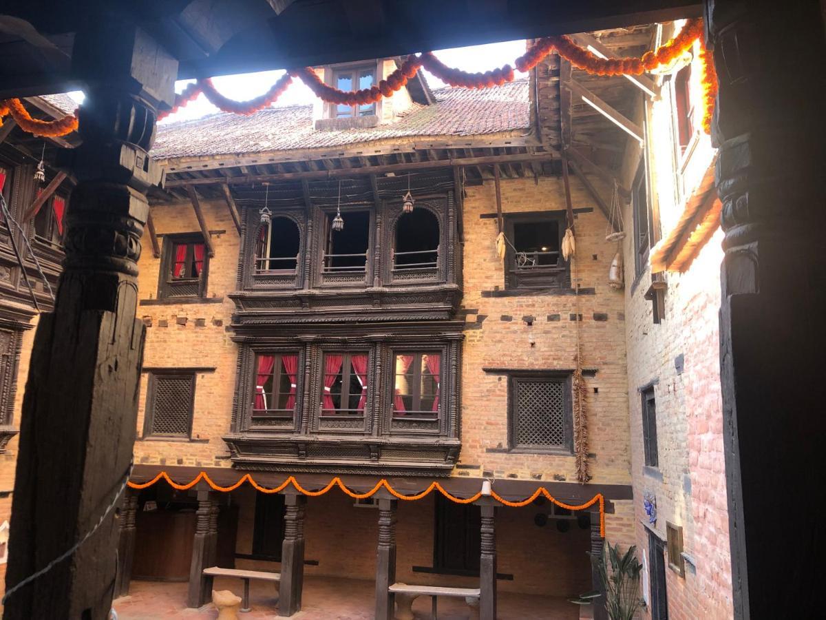 Newa Chen Historic House Unesco Lalitpur Eksteriør billede