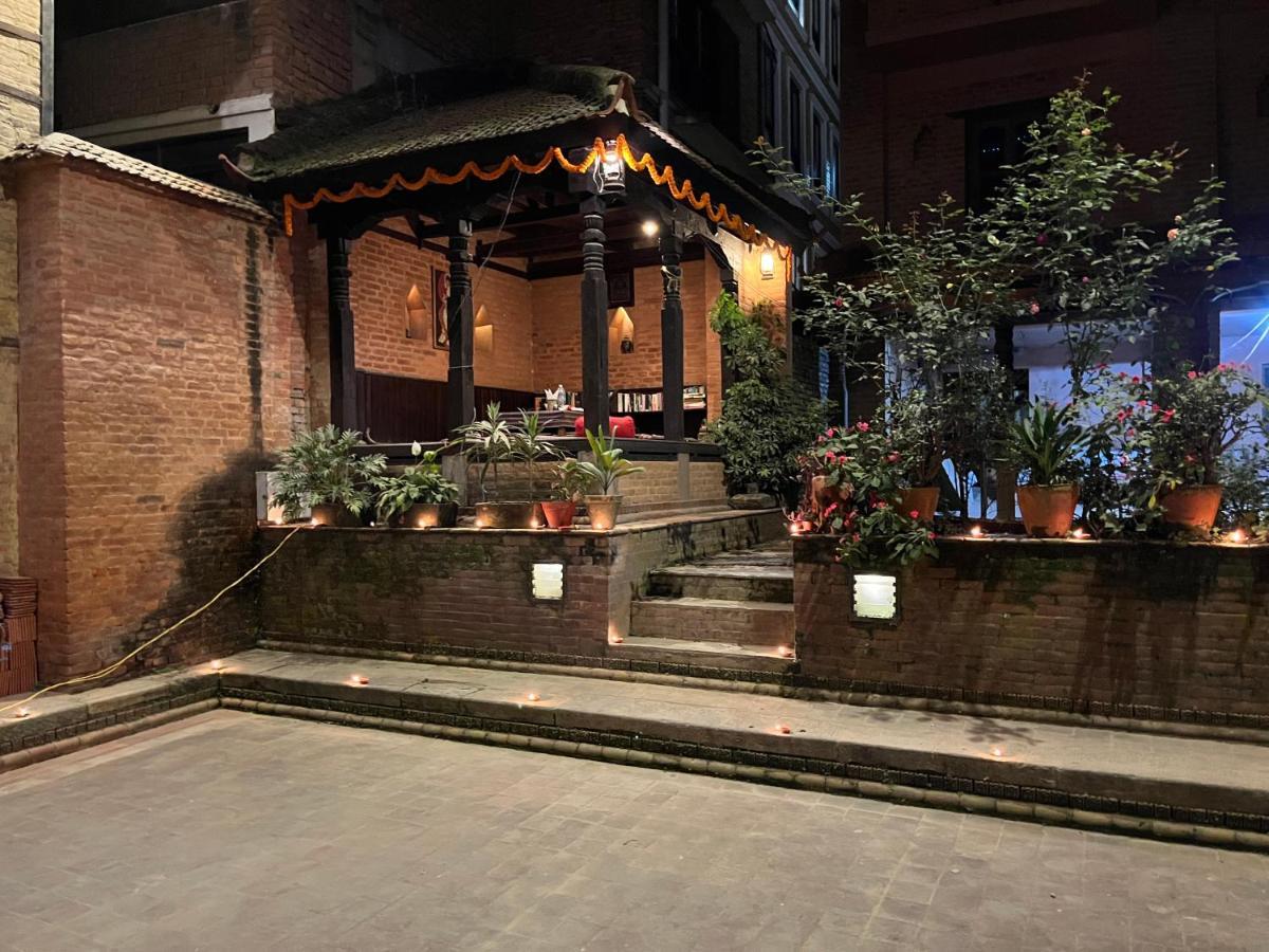 Newa Chen Historic House Unesco Lalitpur Eksteriør billede