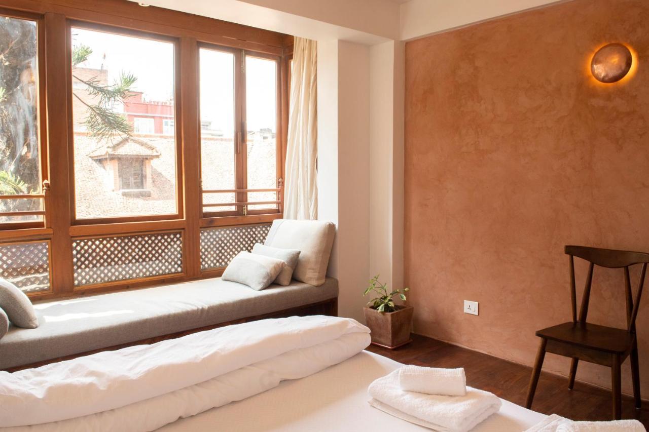 Newa Chen Historic House Unesco Lalitpur Eksteriør billede