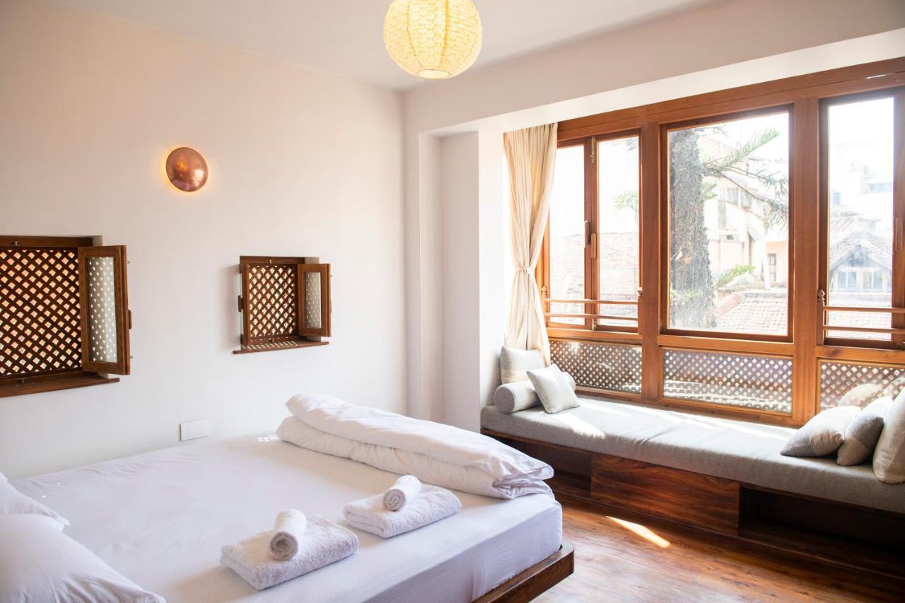 Newa Chen Historic House Unesco Lalitpur Eksteriør billede
