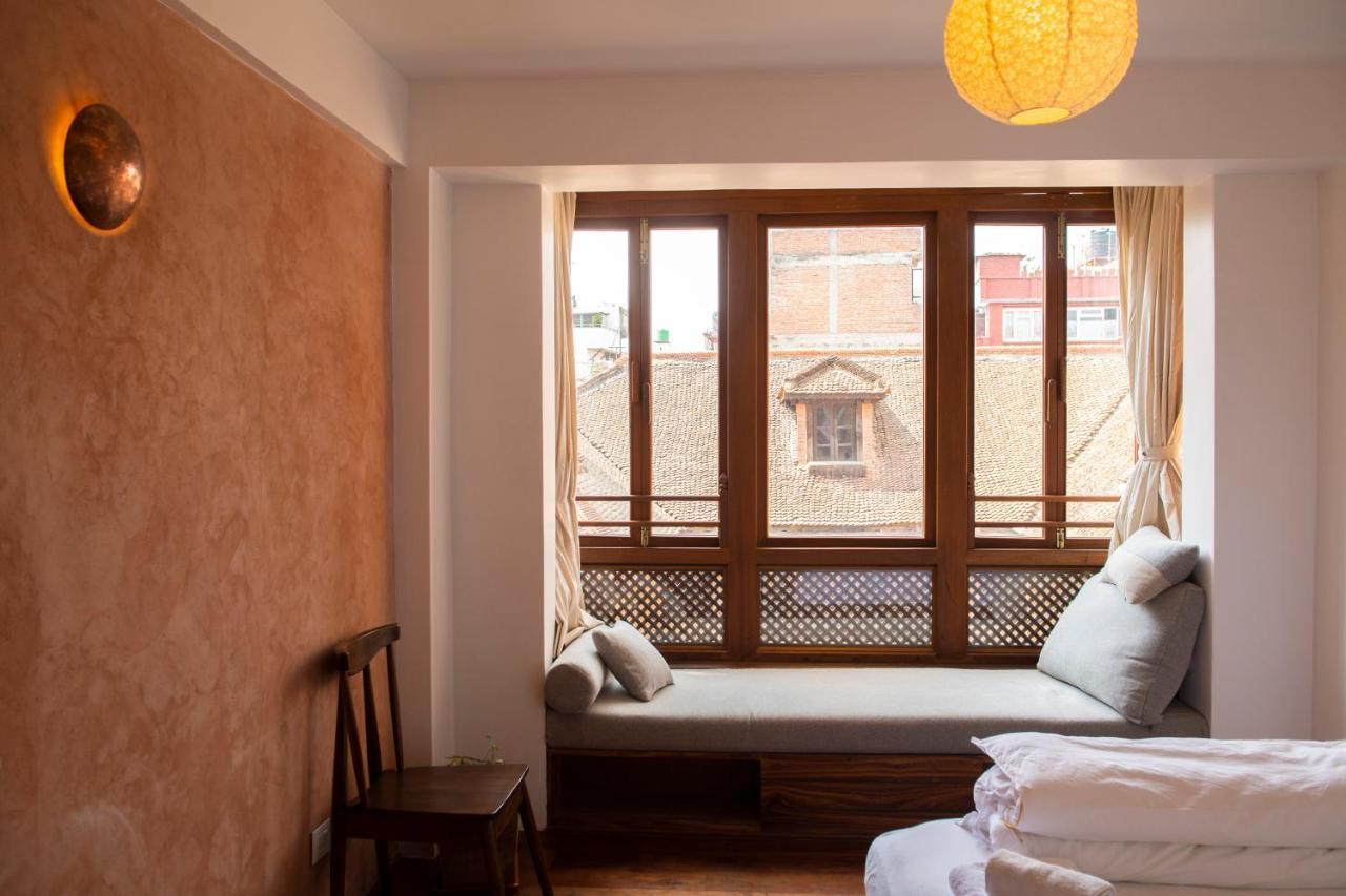 Newa Chen Historic House Unesco Lalitpur Eksteriør billede