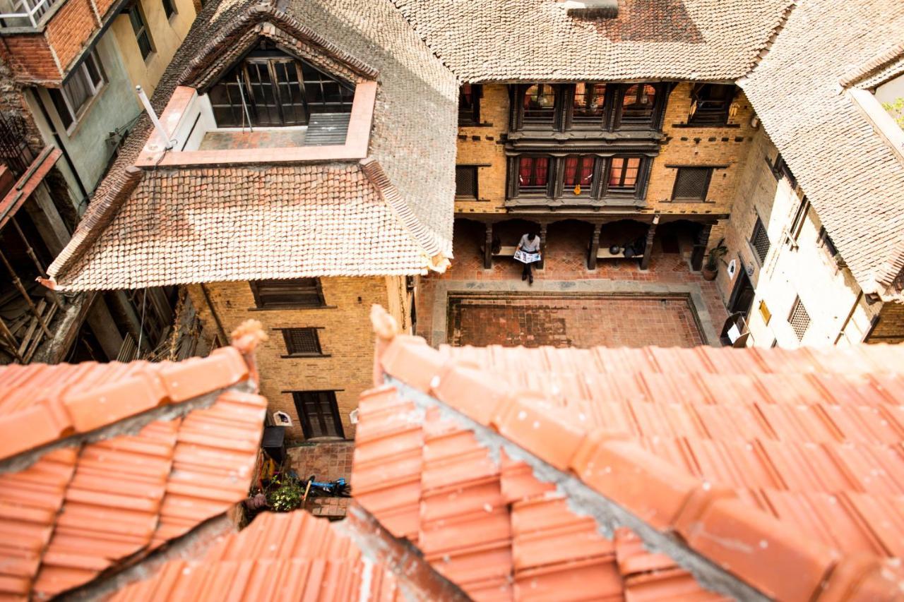 Newa Chen Historic House Unesco Lalitpur Eksteriør billede